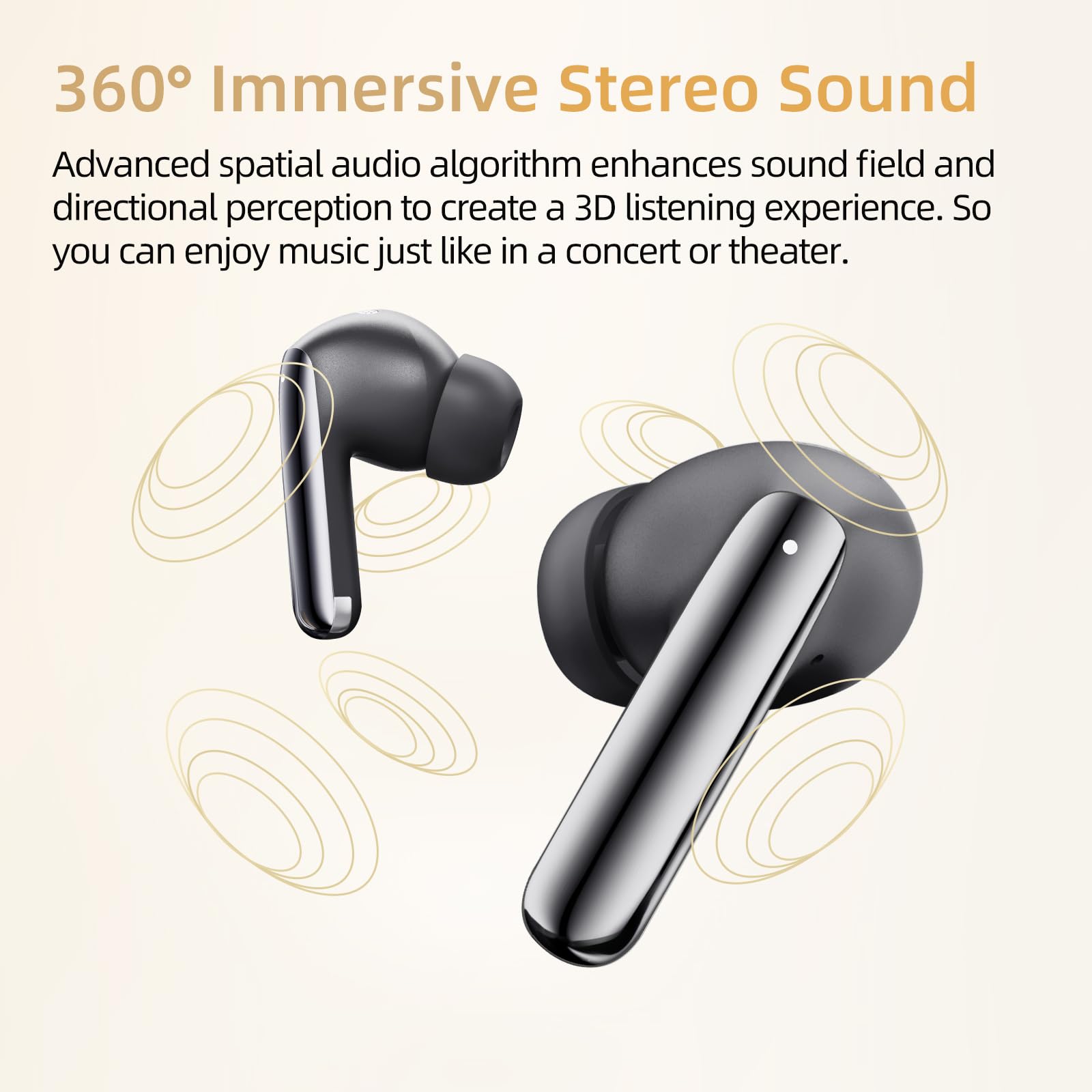 Foto 8 pulgar | Auriculares Inalámbricos Qcy Melobuds Pro Adaptive Anc 34h Playtime - Venta Internacional
