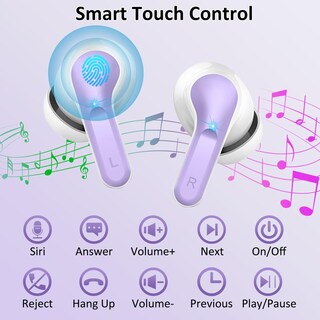 Foto 7 | Audífonos True Wireless Ordtop con Bluetooth-Venta Internacional