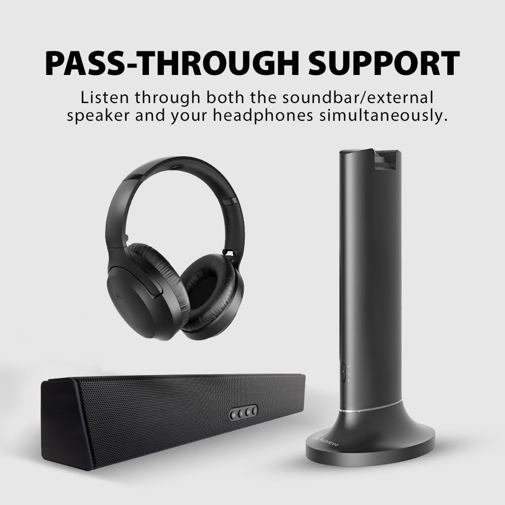 Foto 7 | Auriculares Inalámbricos Avantree Opera Plus Para Ver La Televisión - Venta Internacional.