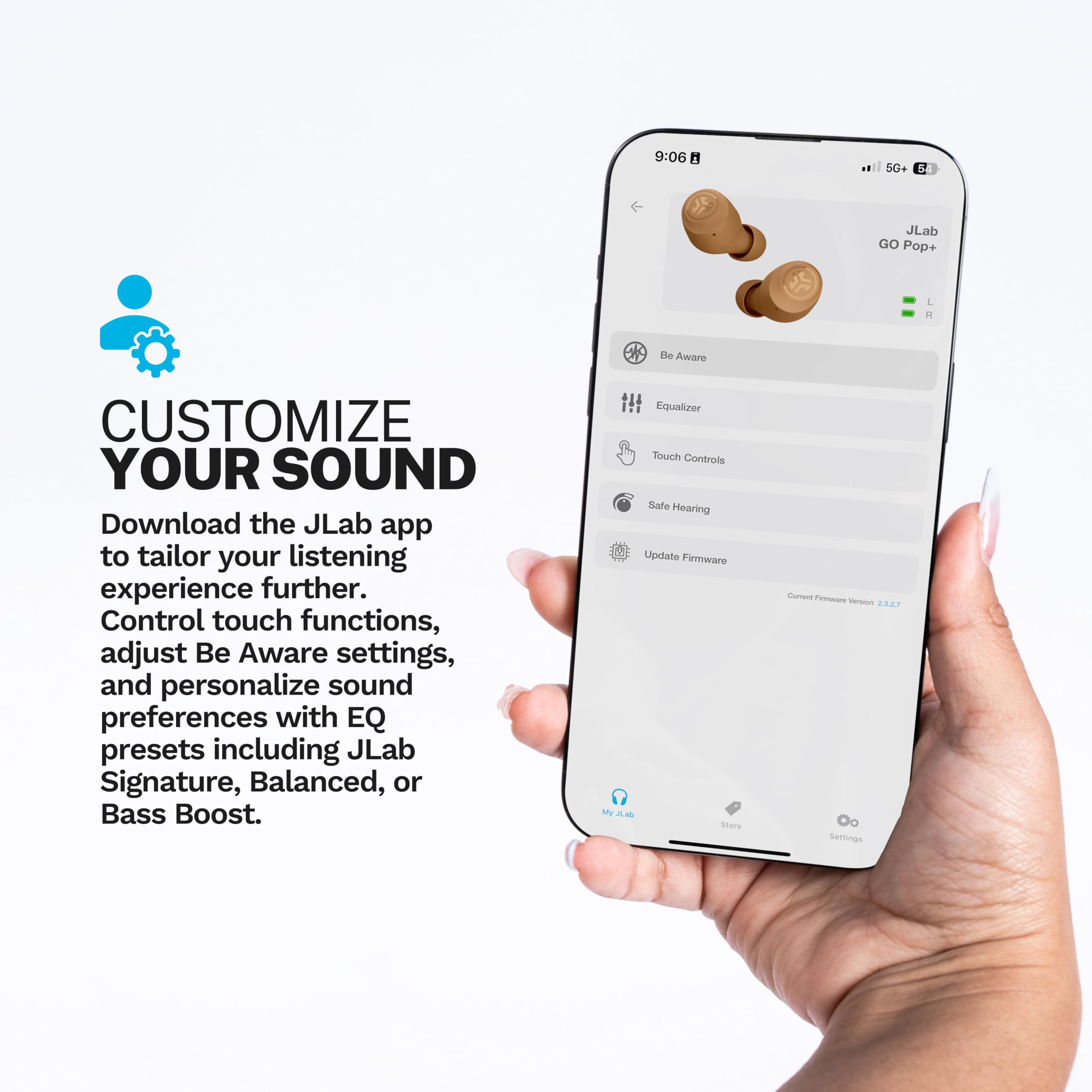 Foto 2 | Audífonos True Wireless Jlab Go Air Tones con Bluetooth-Venta Internacional