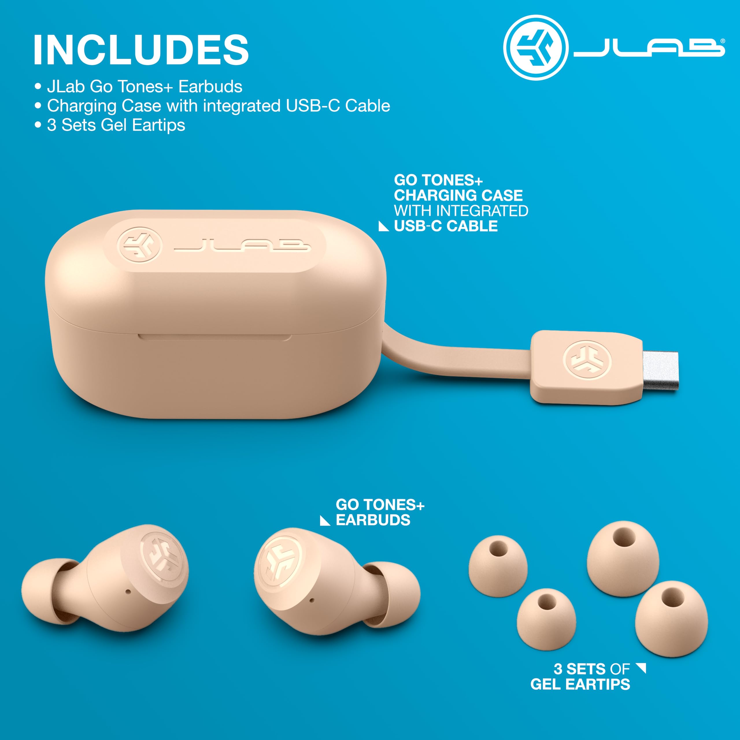 Foto 8 pulgar | Audífonos True Wireless Jlab Go Air Tones con Bluetooth-Venta Internacional