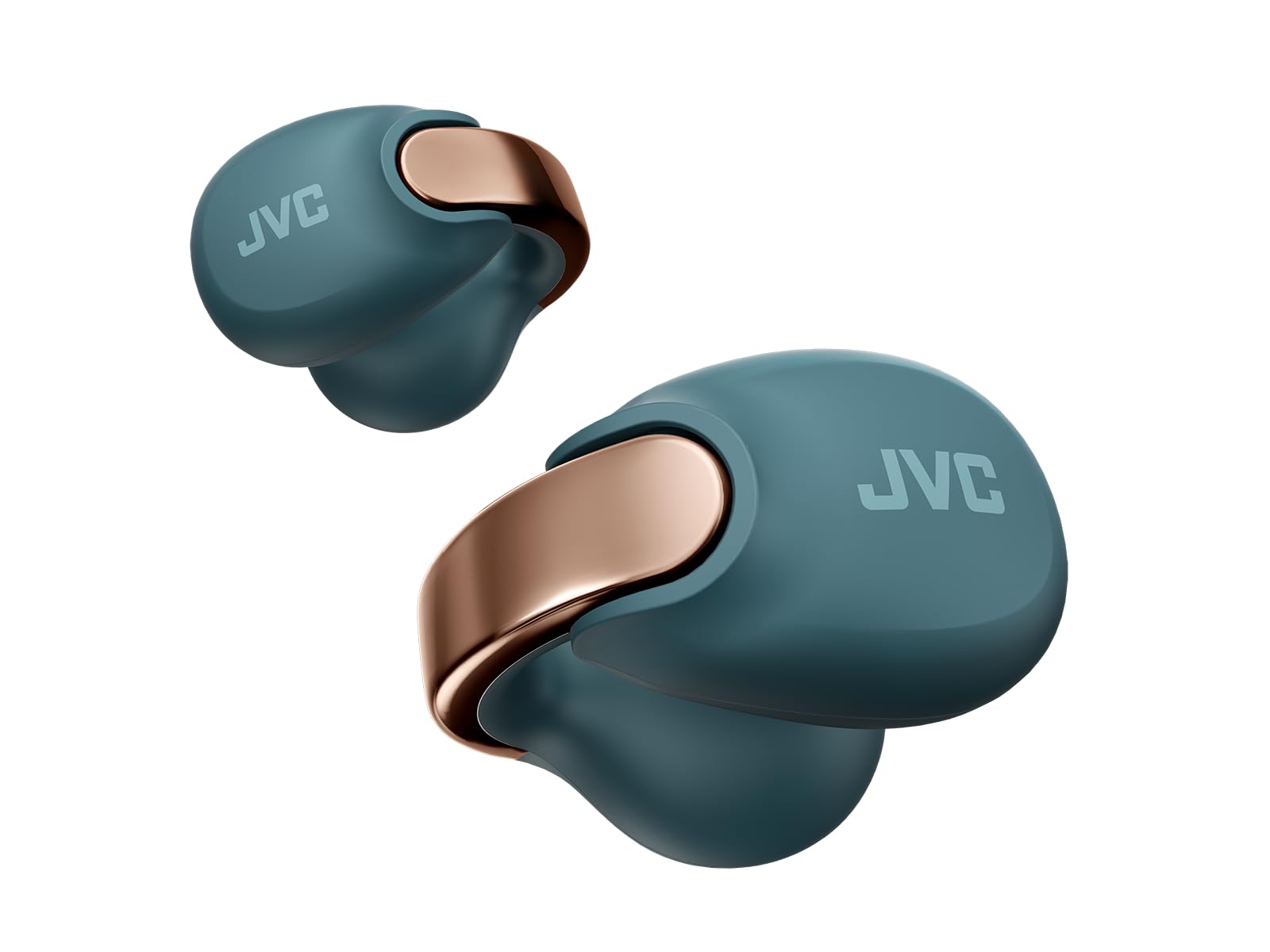 Foto 2 pulgar | Auriculares Inalámbricos Jvc Hanp1ta Open Ear-cuffs Bt 5.3 Azul Turquesa - Venta Internacional.