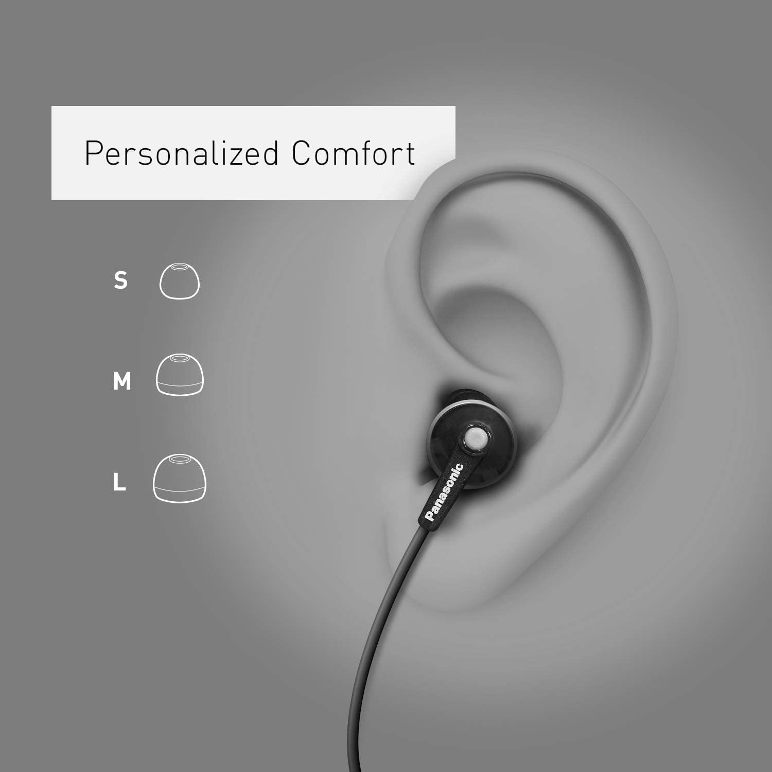 Foto 4 pulgar | Audífonos Alámbricos Panasonic con Micrófono-Venta Internacional