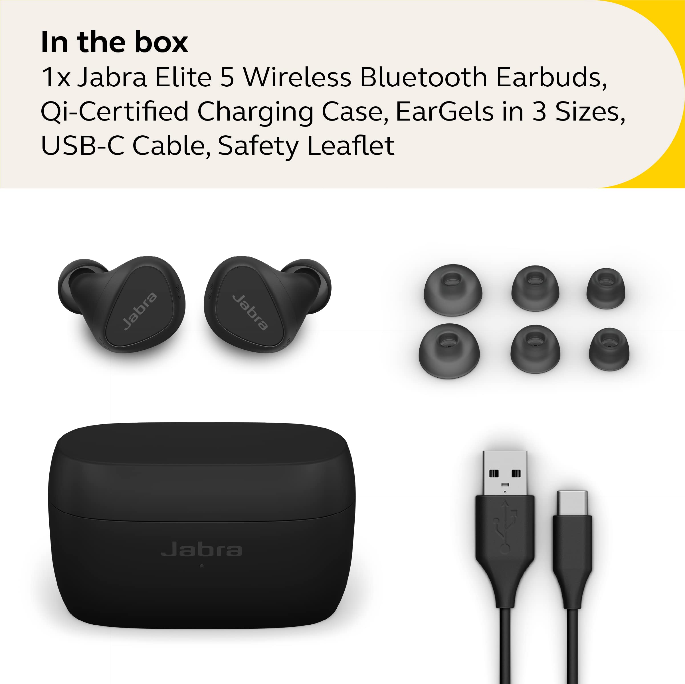 Foto 8 pulgar | Audífonos True Wireless Jabra Elite 5 con Bluetooth-Venta Internacional