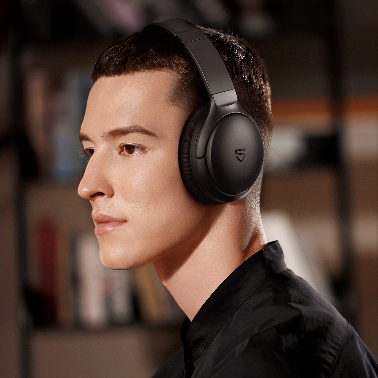 Foto 3 pulgar | Auriculares Supraaurales Bluetooth Soundpeats A6 Con Anc 38h Playtime - Venta Internacional.