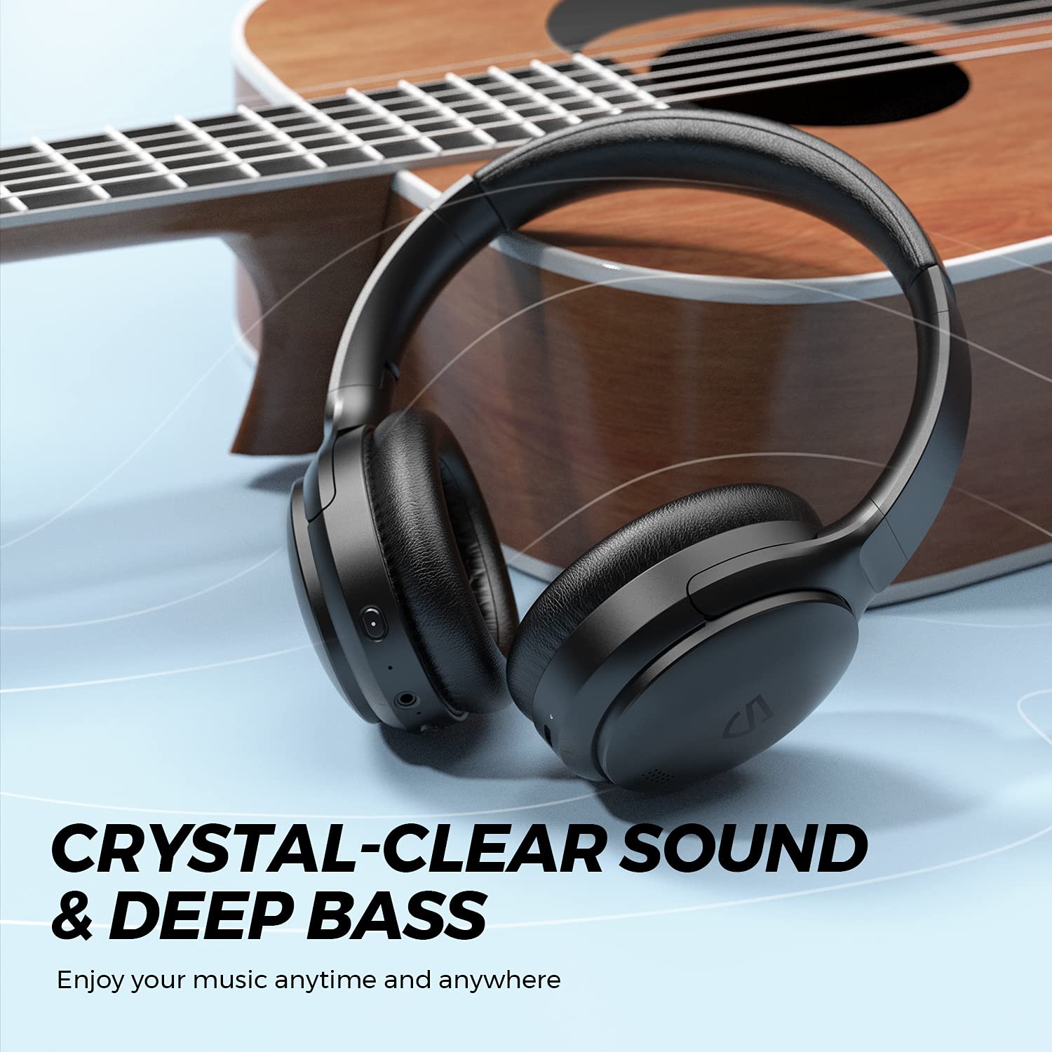 Foto 5 pulgar | Auriculares Supraaurales Bluetooth Soundpeats A6 Con Anc 38h Playtime - Venta Internacional.