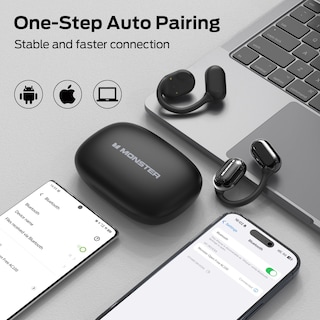 Foto 6 | Audífonos In Ear Monster Open Free Ac100 con Bluetooth-Venta Internacional