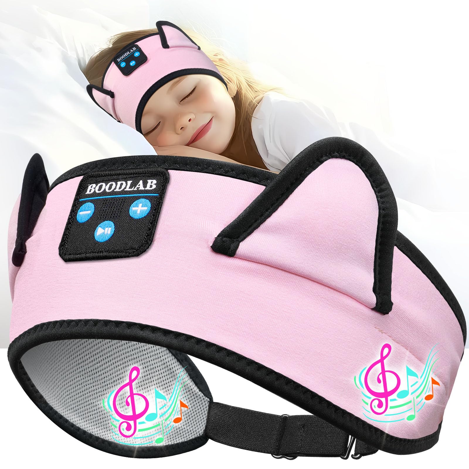 Auriculares con Diadema Boodlab Kids Bluetooth Inalámbricos y con Cable - Venta Internacional