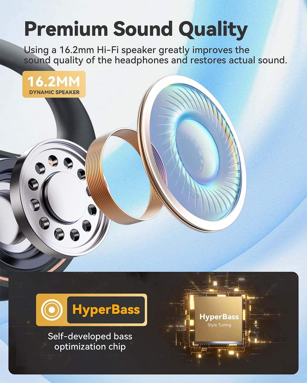 Foto 5 | Auriculares Abiertos Emeet Airflow Bluetooth 5.3 Con Micrófono - Venta Internacional.
