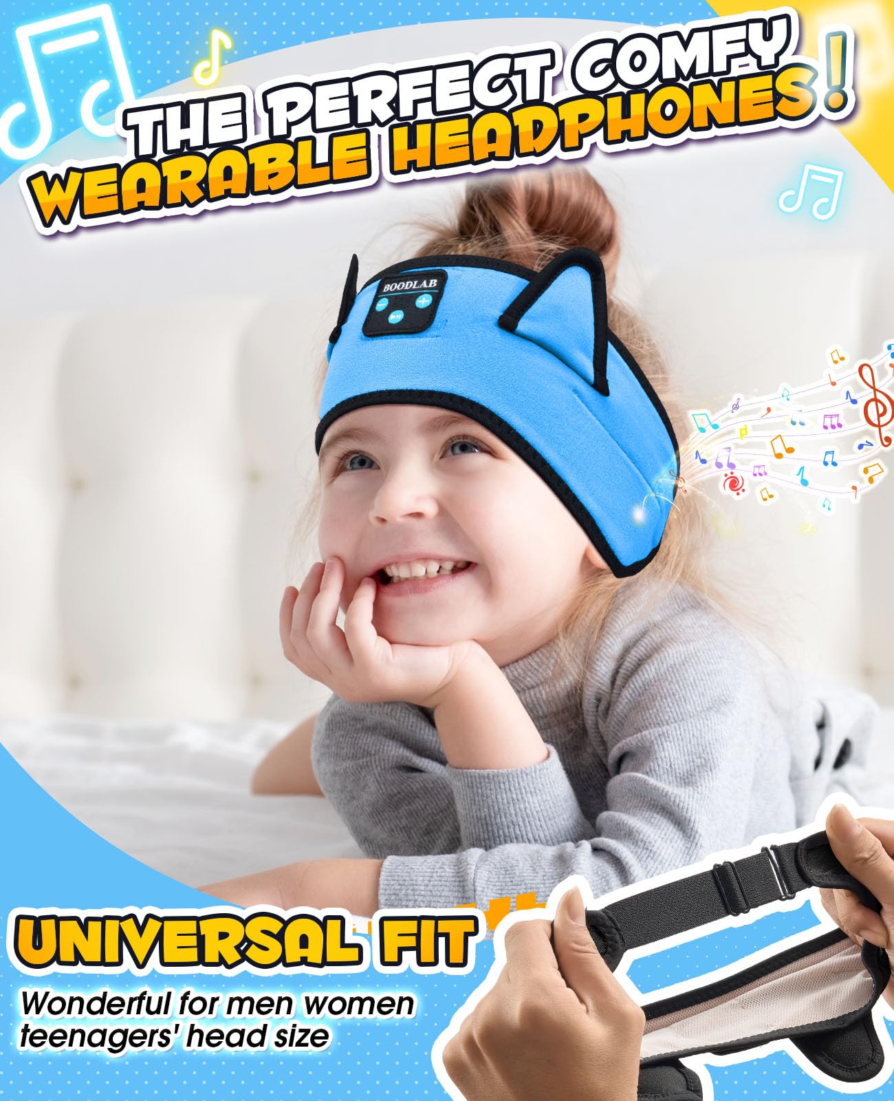 Foto 8 pulgar | Auriculares Con Diadema Boodlab Kids - Venta Internacional