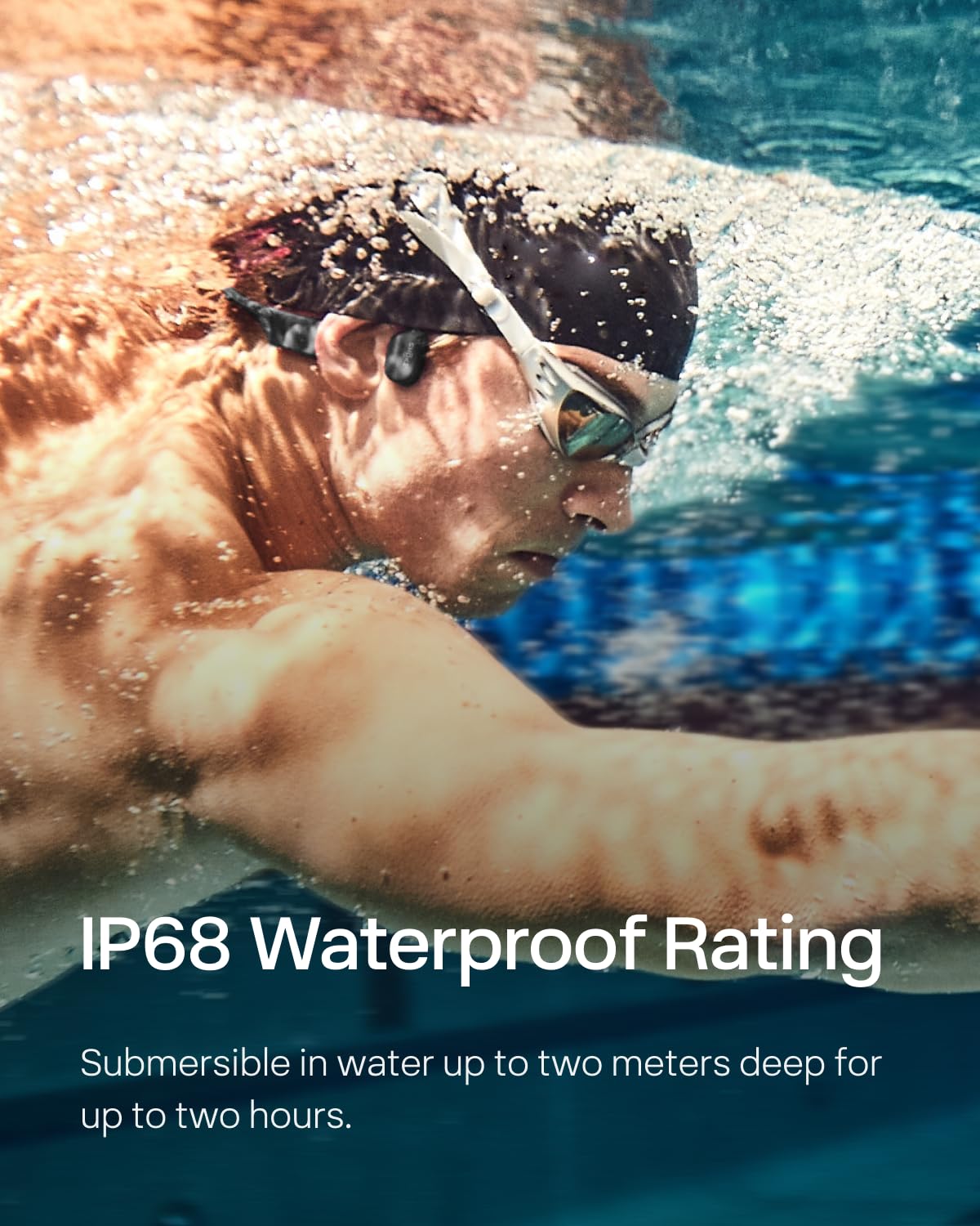 Foto 5 pulgar | Auriculares Impermeables Shokz Openswim Bone Conduction Mp3 - Venta Internacional.