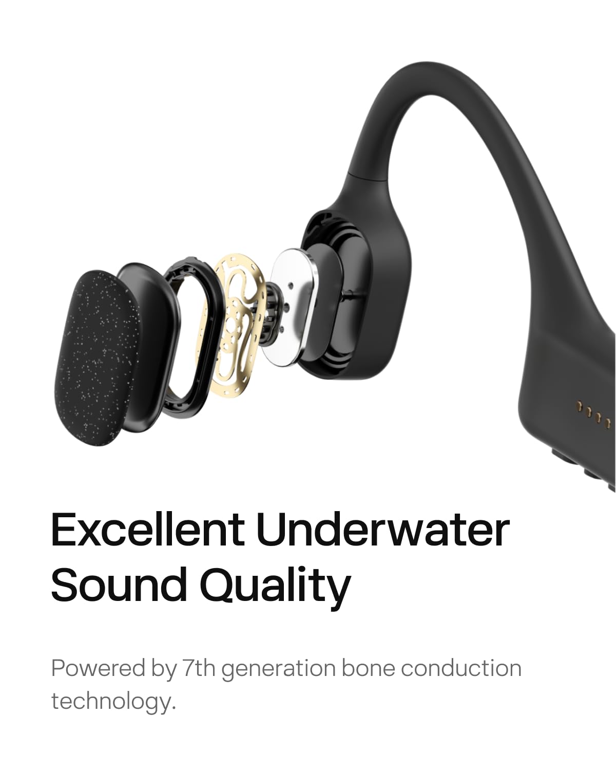 Foto 6 pulgar | Auriculares Impermeables Shokz Openswim Bone Conduction Mp3 - Venta Internacional.