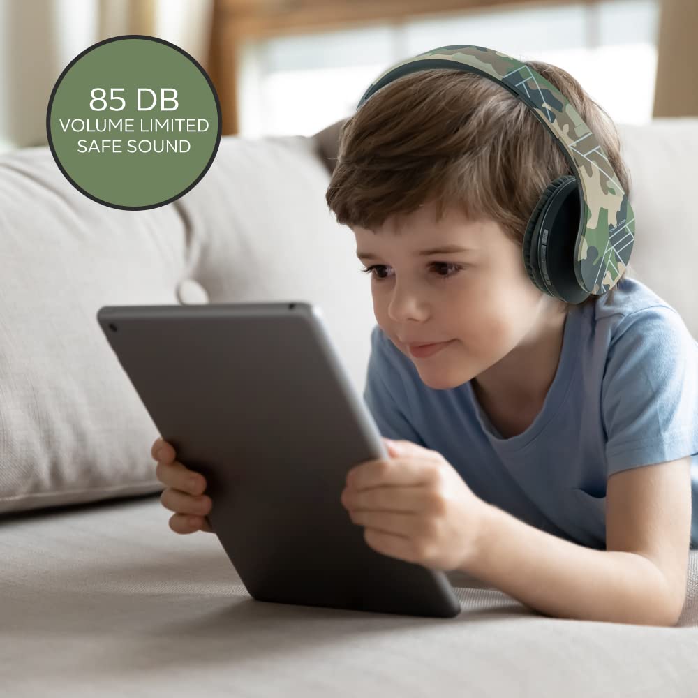 Foto 4 | Auriculares Powerlocus P2 Para Niños, Supraaurales, Bluetooth 5.0, 85 Db - Venta Internacional.