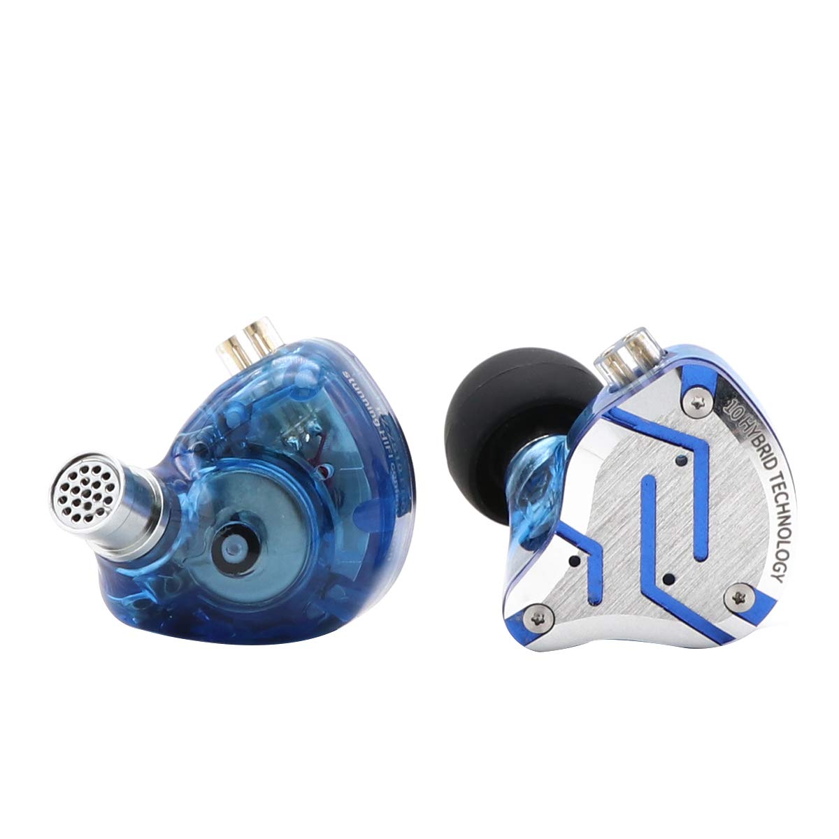 Foto 3 pulgar | Auriculares Linsoul Kz Zs10 Pro 4ba+1dd 5 Driver Hifi Con Cable Azul - Venta Internacional