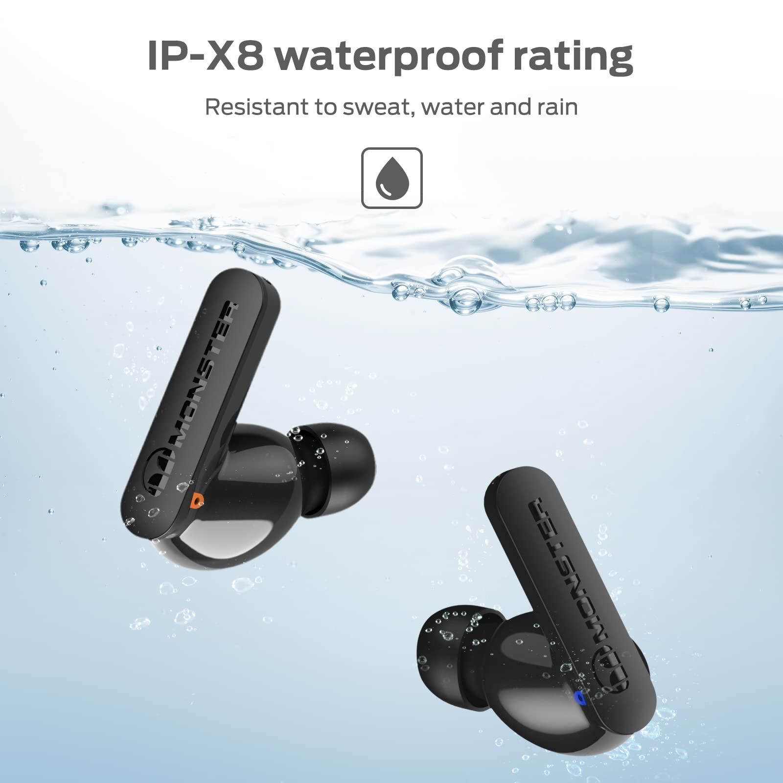 Foto 3 pulgar | Audífonos True Wireless Monster N-lite Clear Talk con Bluetooth-Venta Internacional