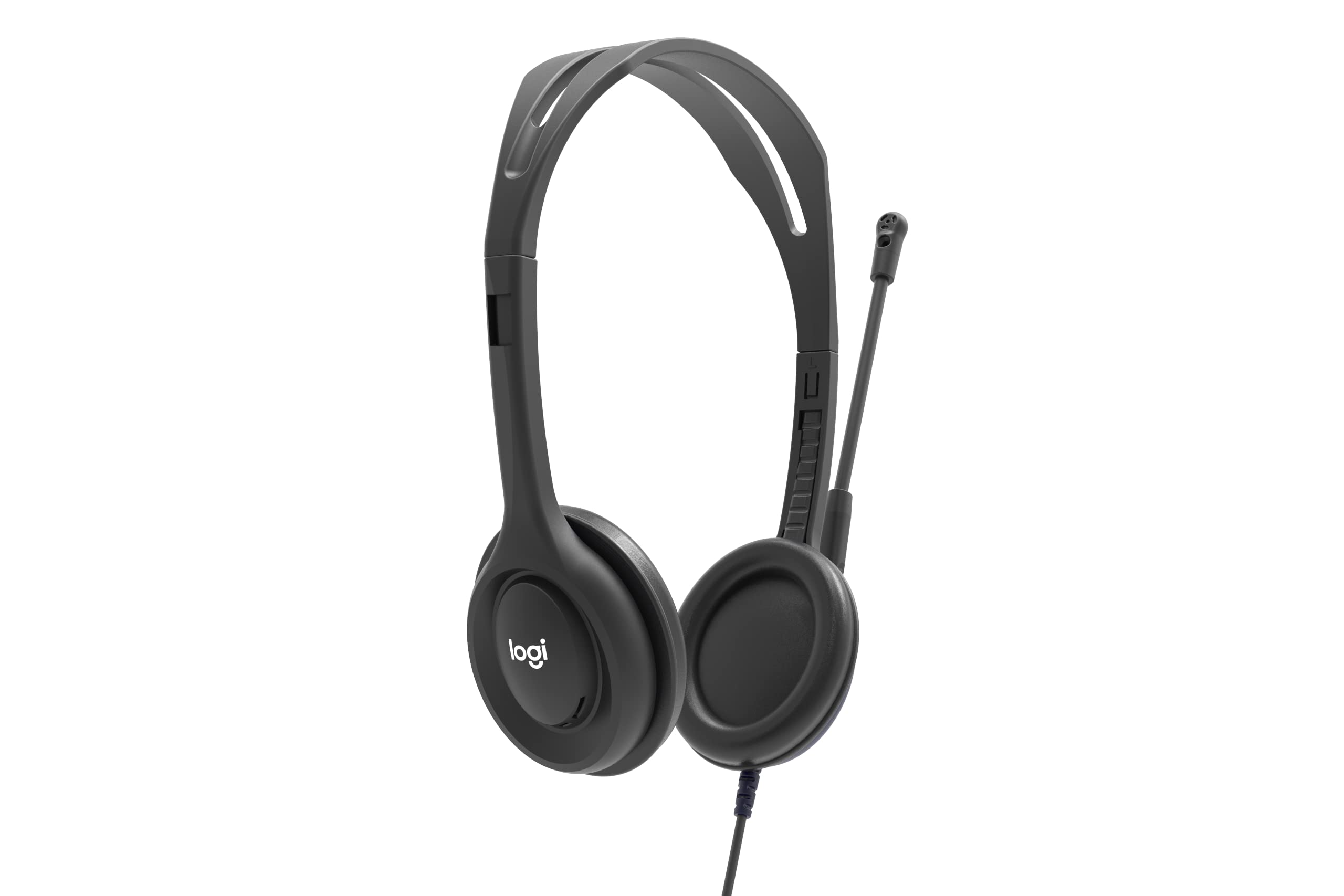 Foto 3 pulgar | Auriculares Estéreo Logitech H111 Con Conector De Audio 3.5 Mm Negro - Venta Internacional