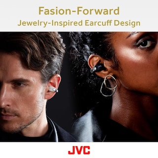 Foto 3 | Auriculares Inalámbricos Jvc Hanp1th Open Ear-cuffs Bt 5.3 Grey - Venta Internacional