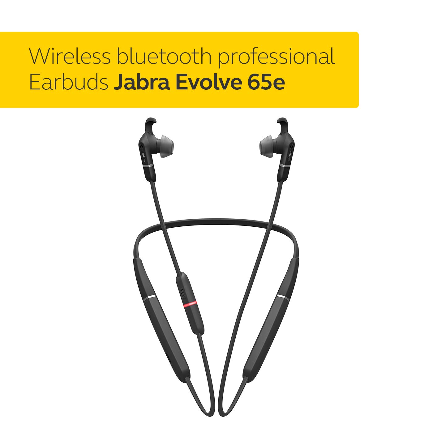 Foto 2 | Auriculares Jabra Evolve 65e Uc & Link 370 Bluetooth Con Micrófono - Venta Internacional