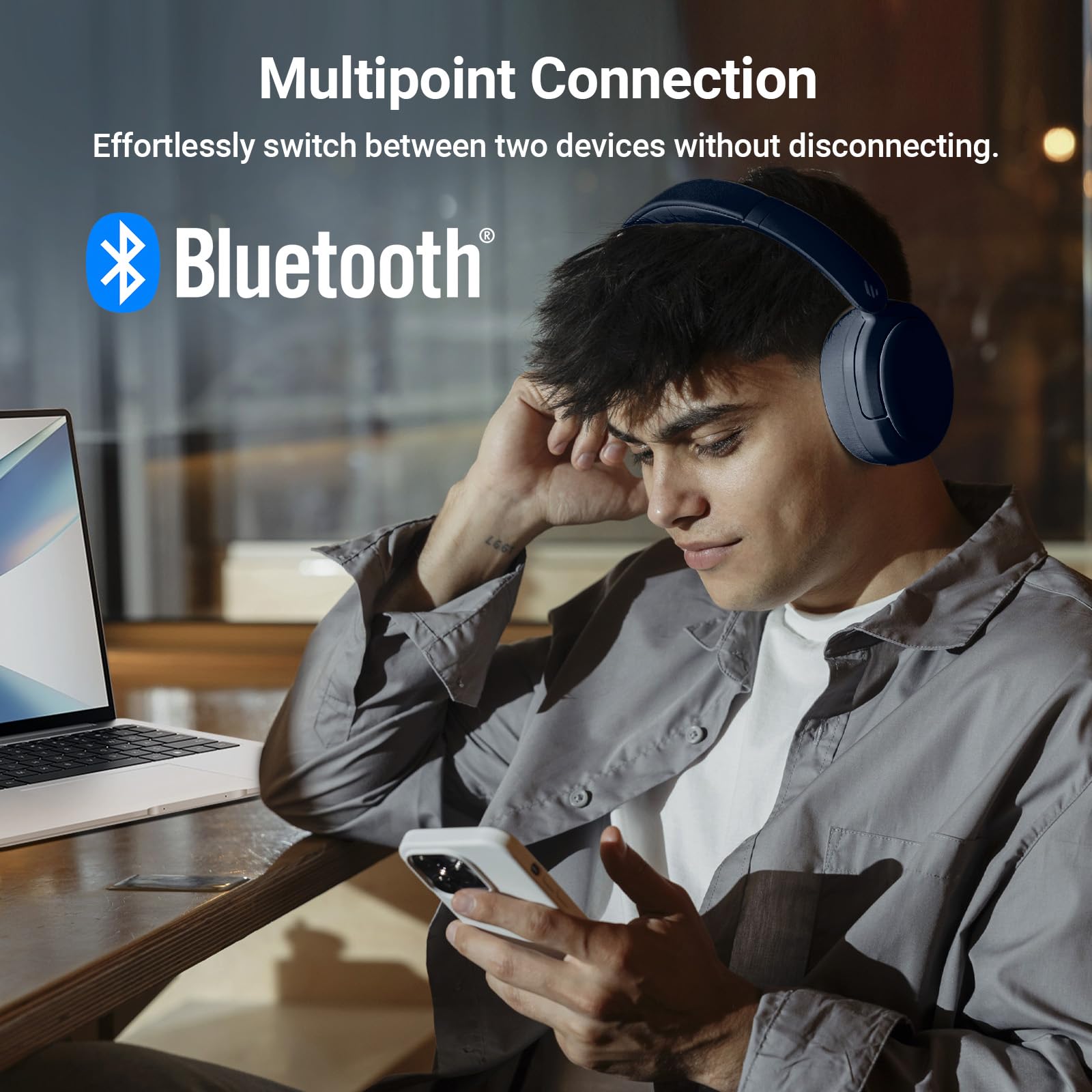 Foto 5 pulgar | Auriculares Edifier V80 Hybrid Anc Bluetooth 45h Playtime - Venta Internacional.
