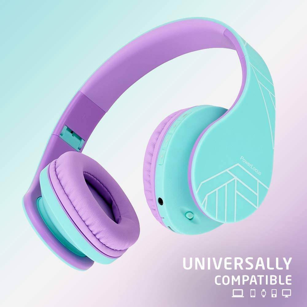 Foto 8 pulgar | Auriculares Powerlocus Para Niños Con Bluetooth 5.0 85db - Venta Internacional.