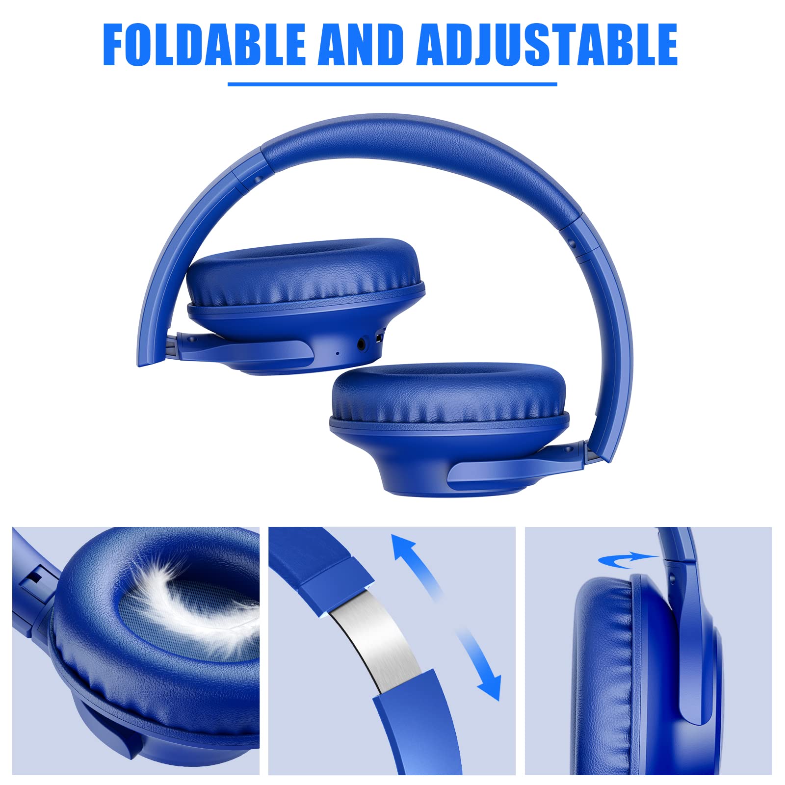 Foto 7 pulgar | Auriculares Bluetooth Kvidio Over Ear - Venta Internacional
