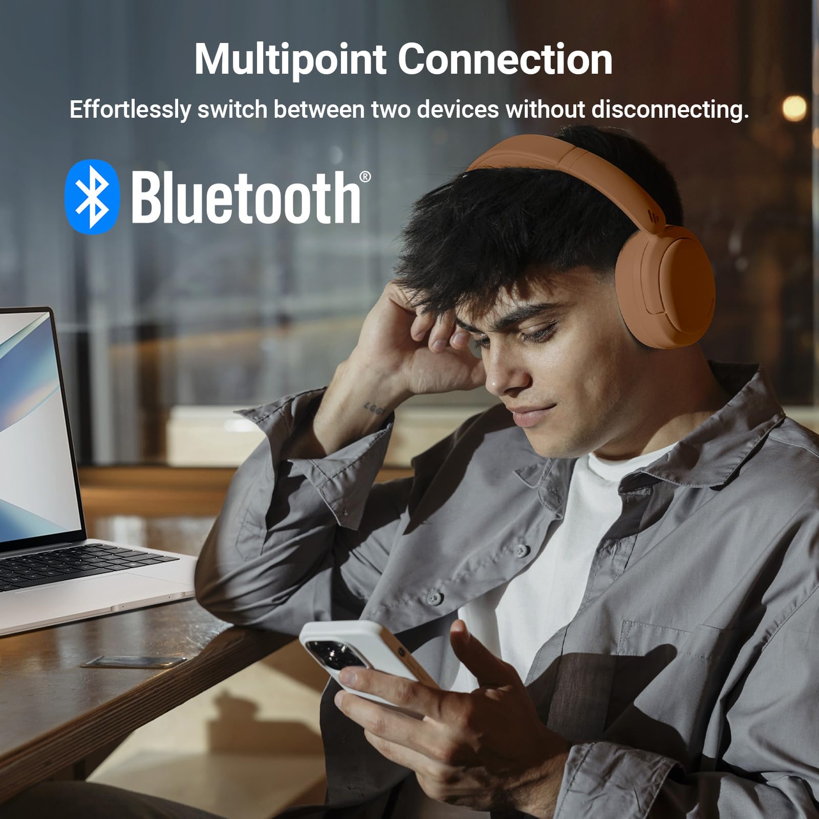 Foto 4 | Auriculares Bluetooth Edifier V80 Hybrid Anc 45h Playtime - Venta Internacional.