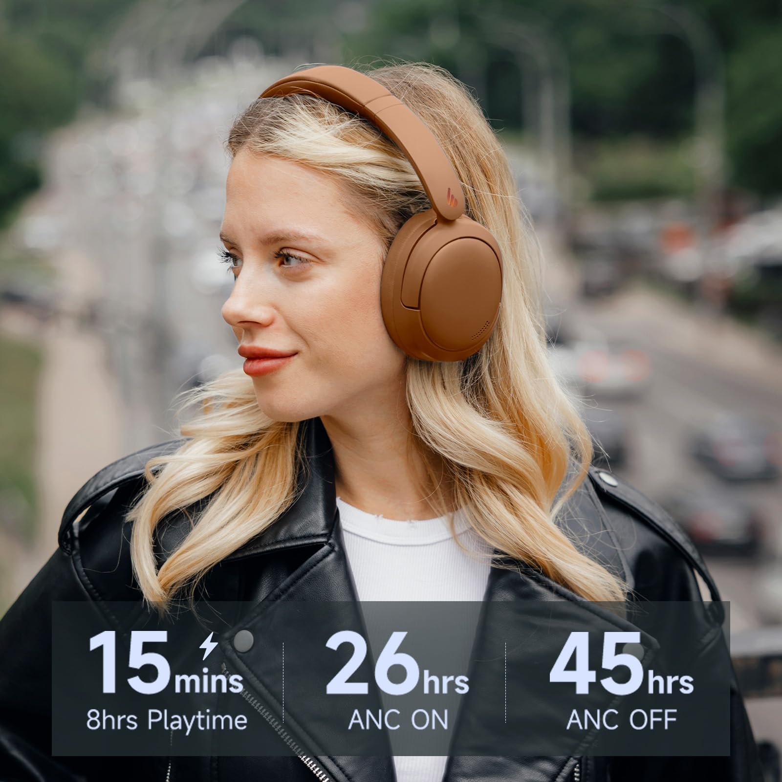 Foto 7 pulgar | Auriculares Bluetooth Edifier V80 Hybrid Anc 45h Playtime - Venta Internacional.