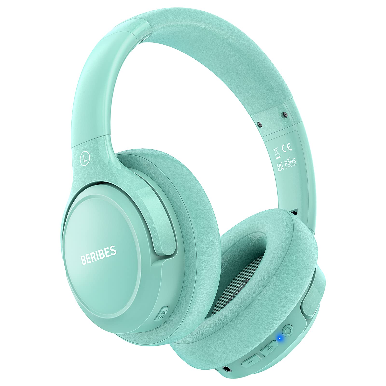 Auriculares Inalámbricos Beribes 65h Playtime Con 6 Modos De Ecualización Verde - Venta Internacional