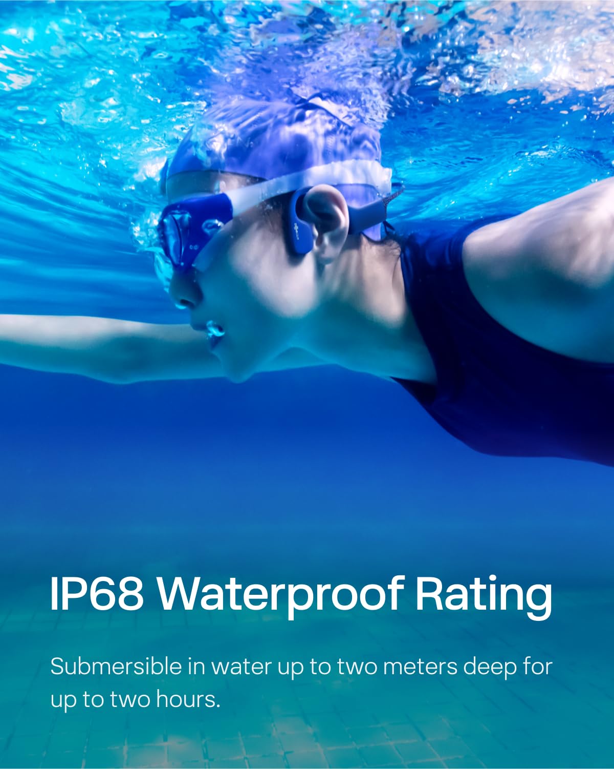 Foto 5 pulgar | Auriculares Impermeables Shokz Openswim Bone Conduction Mp3 - Venta Internacional.