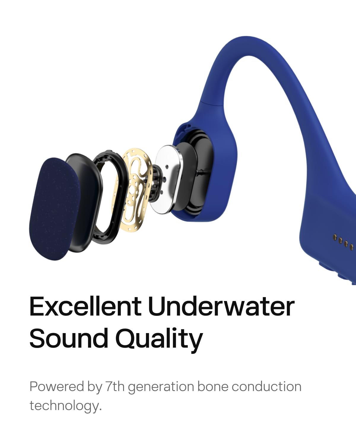 Foto 6 pulgar | Auriculares Impermeables Shokz Openswim Bone Conduction Mp3 - Venta Internacional.