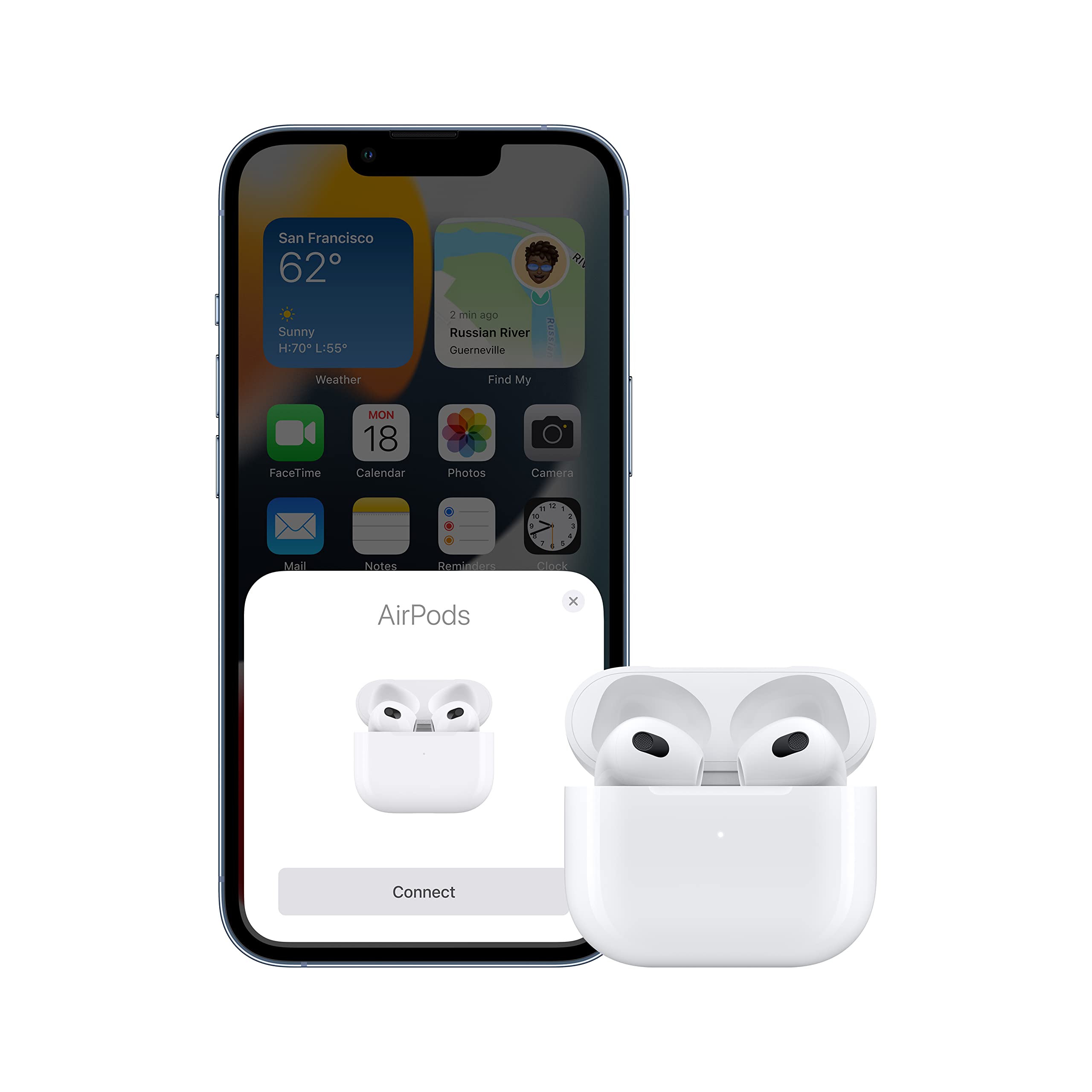 Foto 7 pulgar | Auriculares Inalámbricos Apple Airpods 3.ª Generación con Funda Magsafe - Venta Internacional