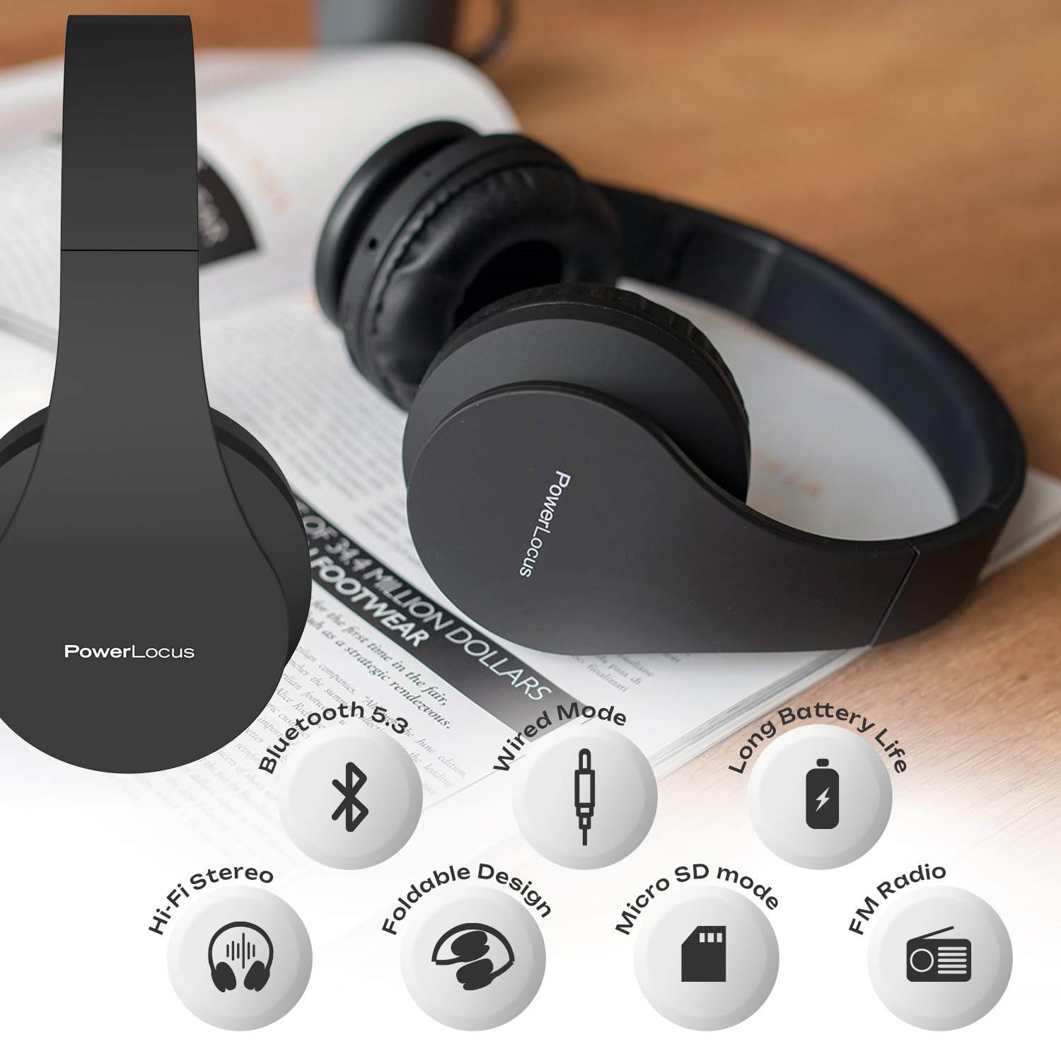 Foto 5 pulgar | Auriculares Inalámbricos Bluetooth Powerlocus - Venta Internacional