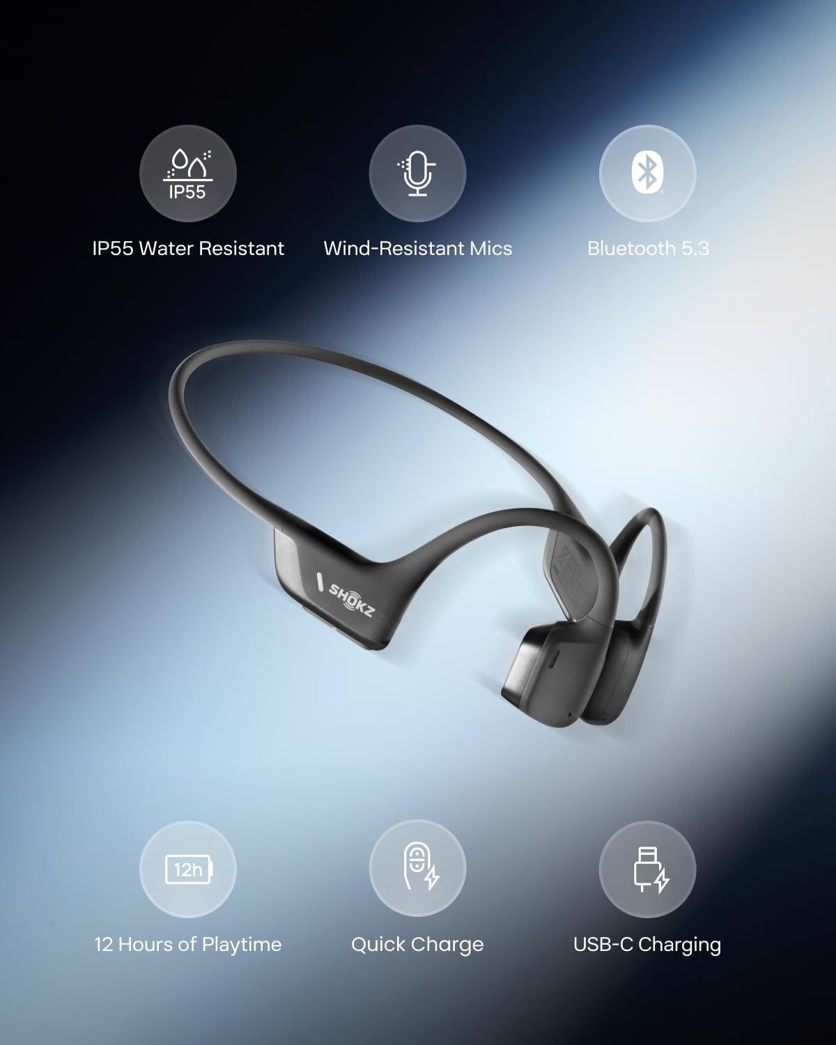 Foto 7 pulgar | Audífonos Deportivos Shookz con Bluetooth-Venta Internacional