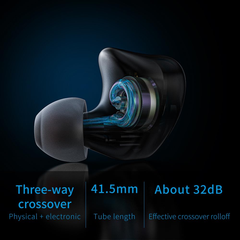 Foto 7 pulgar | Auriculares Fiio Fh3 Hifi 3 Drivers (1 Dynamic + 2 Knowles Ba) - Venta Internacional.