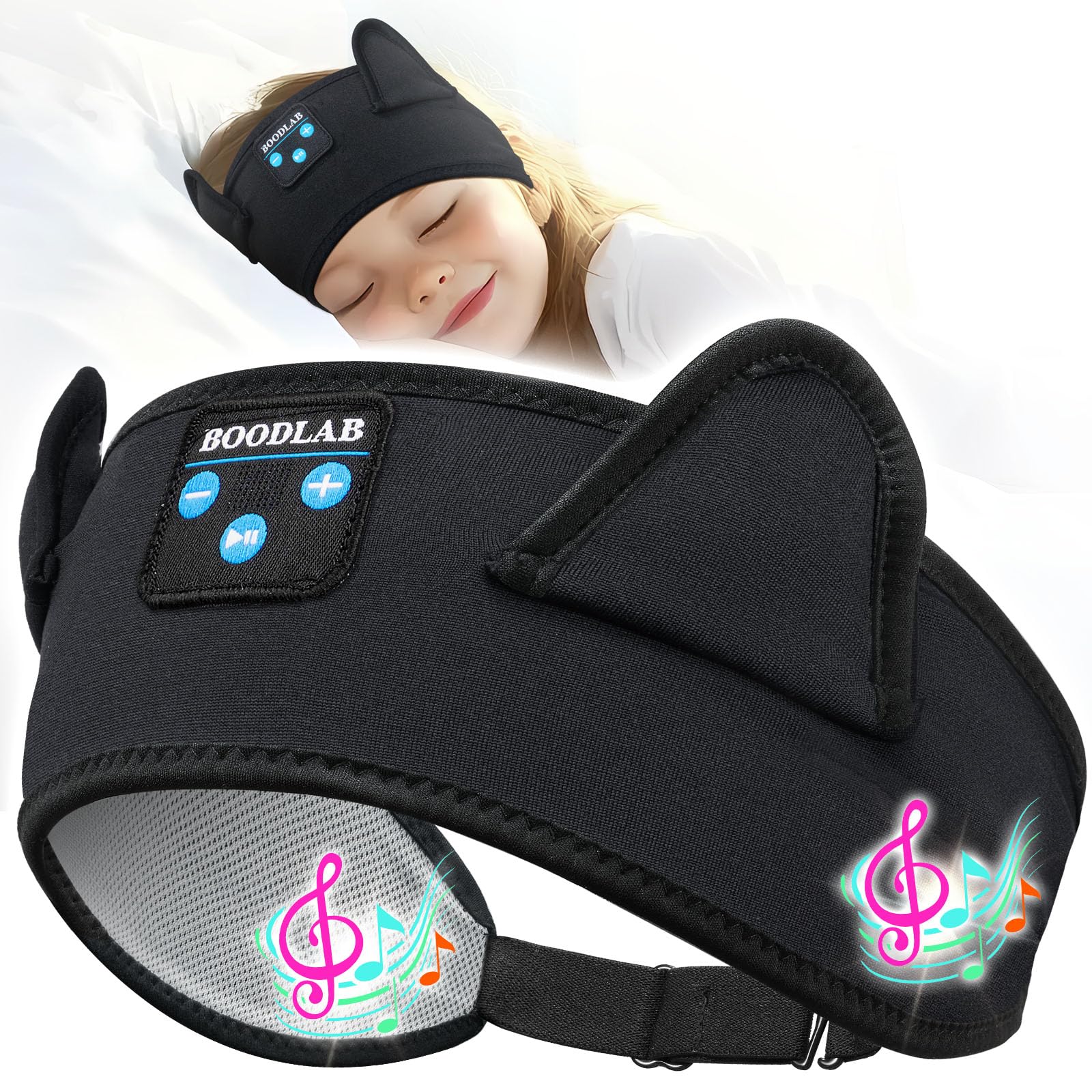 Foto 2 pulgar | Tiara para Dormir Boodlab con Audífonos-Venta Internacional