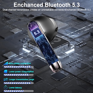 Foto 2 | Audífonos True Wireless Drsaec con Bluetooth-Venta Internacional