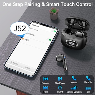 Foto 7 | Audífonos True Wireless Drsaec con Bluetooth-Venta Internacional