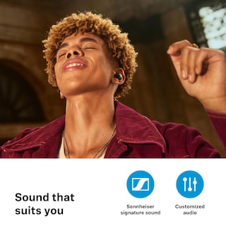 Foto 4 | Auriculares True Wireless Sennheiser Accentum Con Hybrid Anc Blancos - Venta Internacional.
