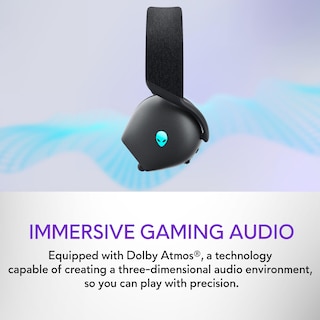 Foto 4 | Auriculares Para Juegos Alienware Tri-mode Aw725h Bluetooth 5.3 - Venta Internacional.