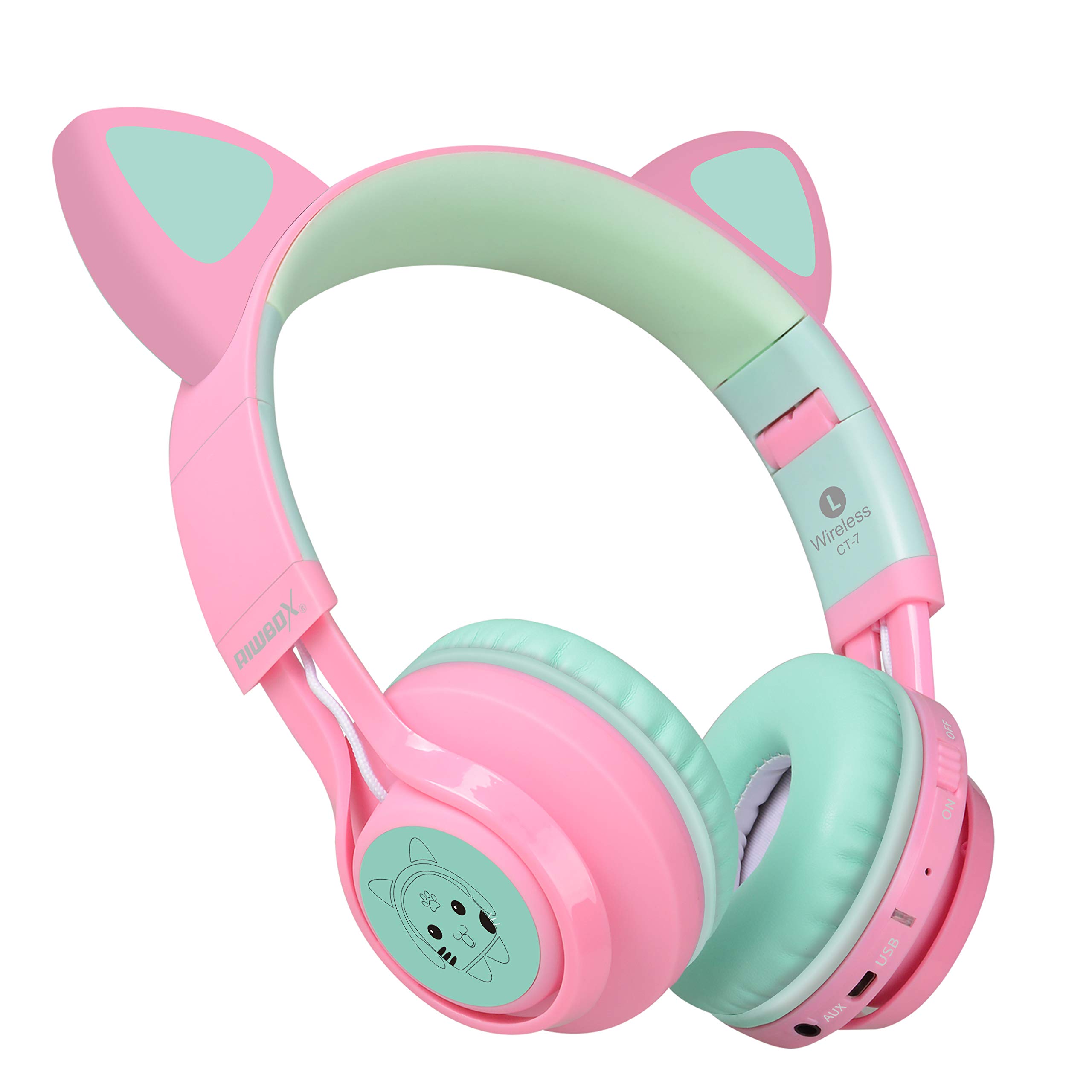 Foto 4 | Auriculares Bluetooth Riwbox Ct-7 Cat Ear Led Inalámbricos - Venta Internacional