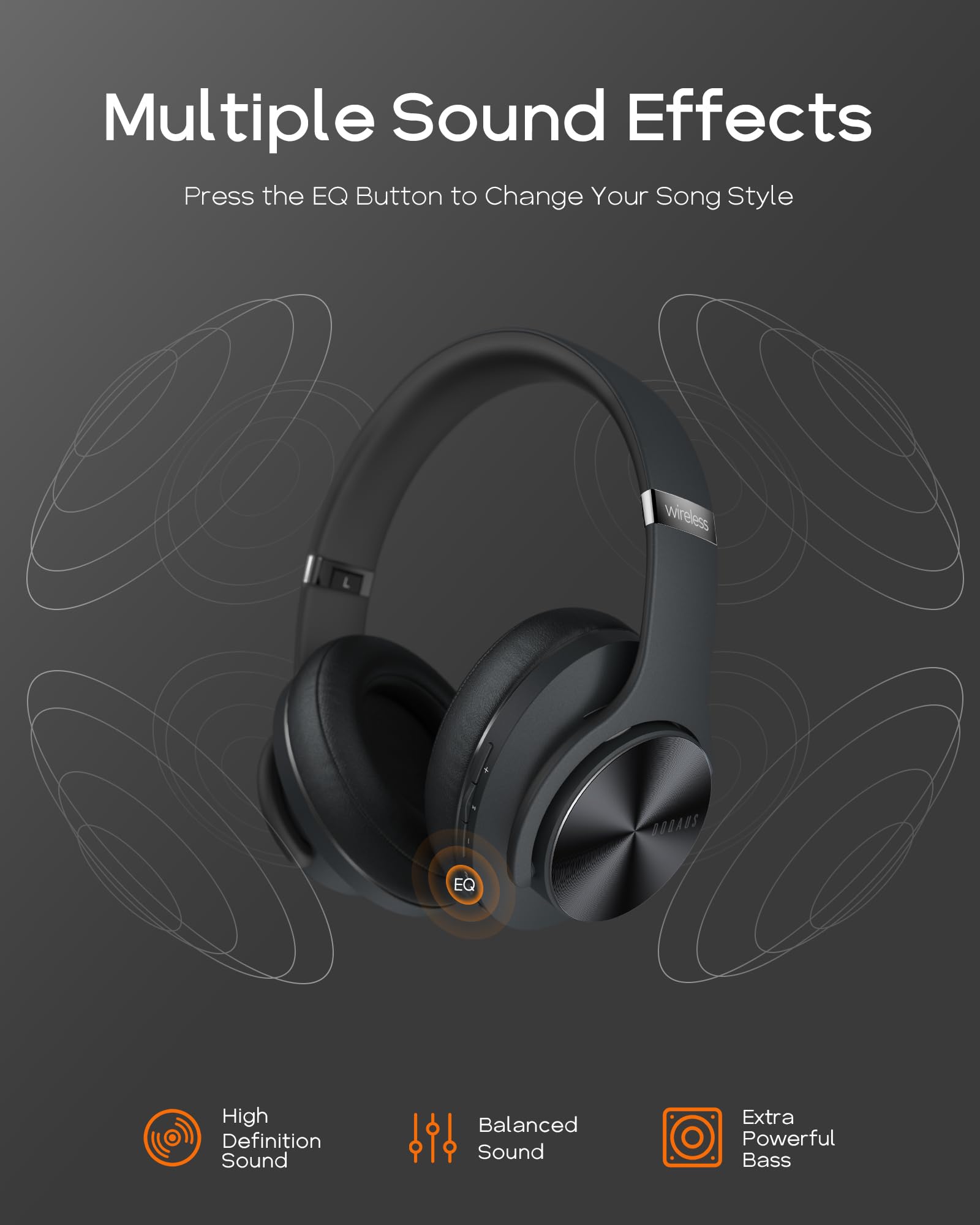 Foto 6 | Audífonos Inalámbricos Doqaus con Bluetooth-Venta Internacional