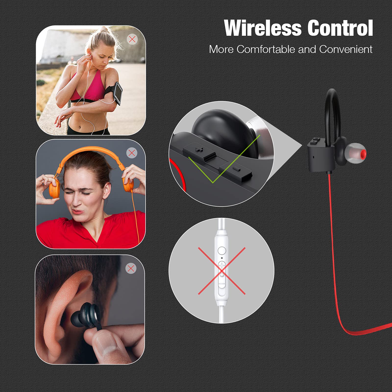 Foto 8 pulgar | Auriculares Bluetooth Inalámbricos Boean Ipx7 A Prueba De Agua - Venta Internacional.