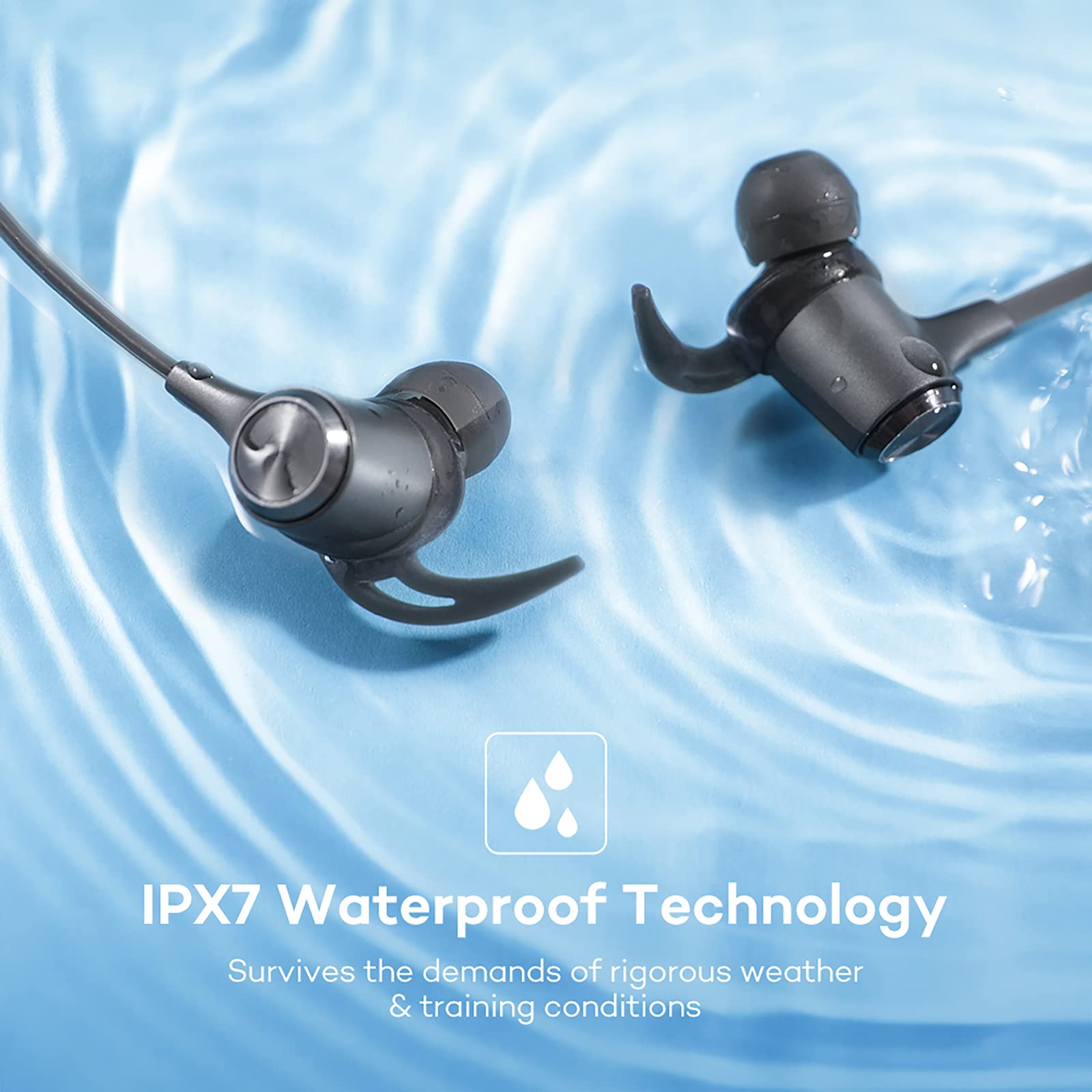 Foto 6 pulgar | Auriculares Inalámbricos Boltune Bt-bh001 Bluetooth 5.0 Gris - Venta Internacional.