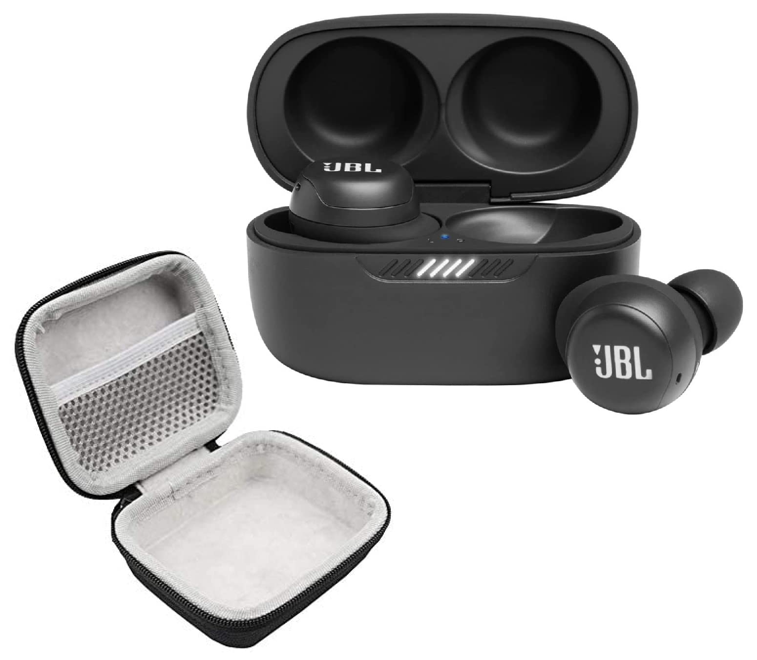 Foto 2 pulgar | Auriculares Bluetooth Jbl Live Free Nc+ Con Funda Negra - Venta Internacional