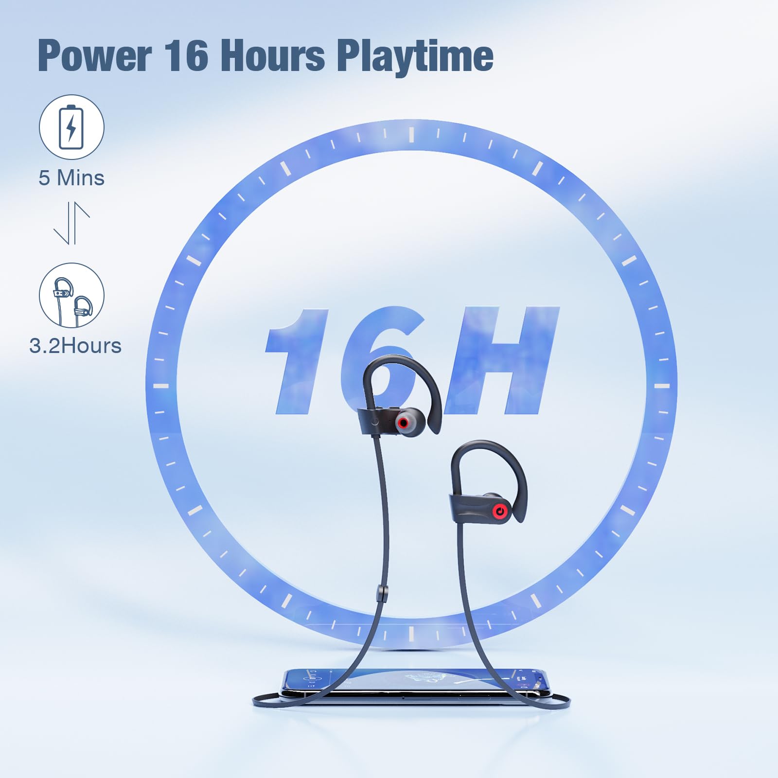 Foto 5 pulgar | Auriculares Bluetooth Inalámbricos Boean 16h Playtime Ipx7 - Venta Internacional.