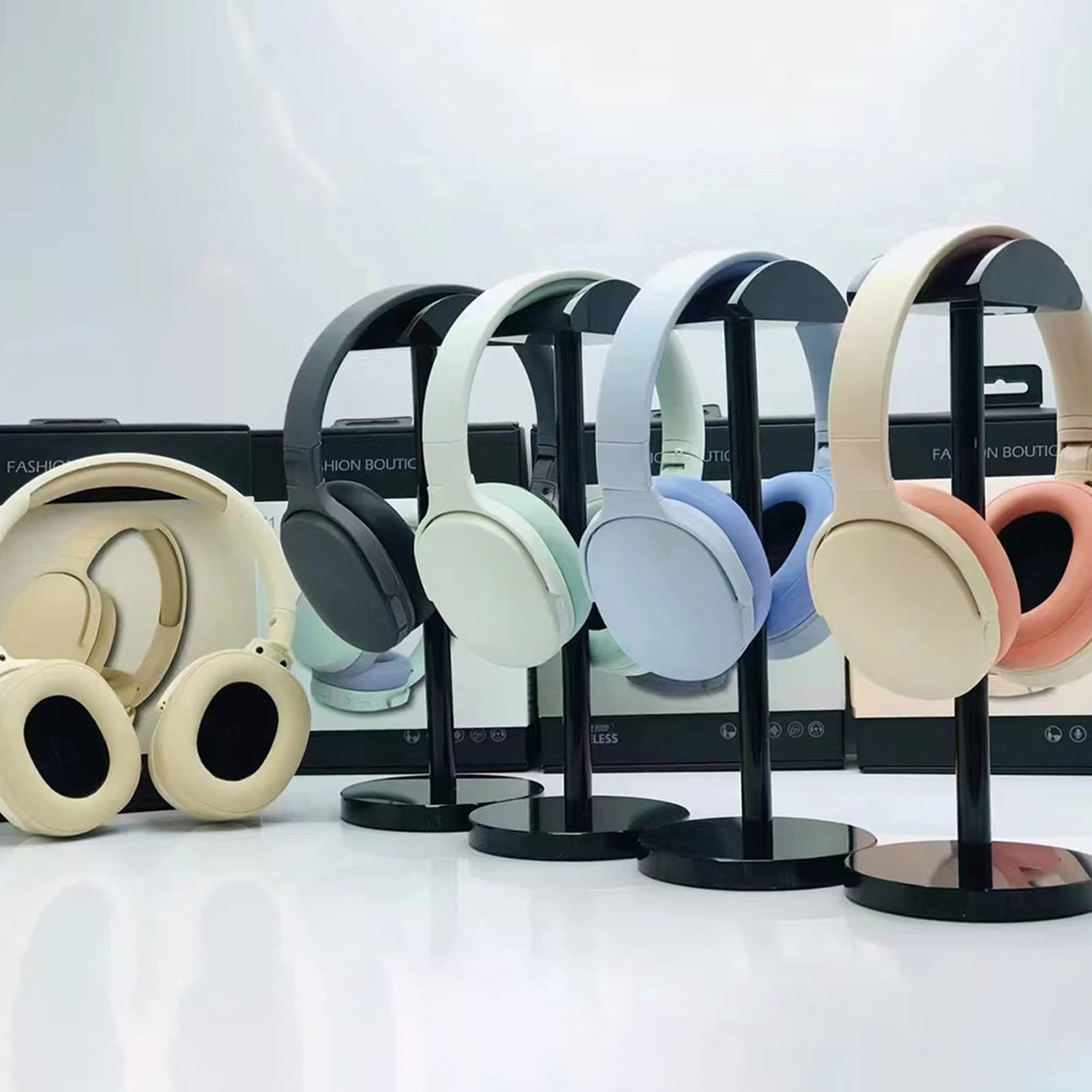 Foto 4 pulgar | Auriculares Inalámbricos Bluetooth 5.1 Con Reducción De Ruido Beige - Venta Internacional.
