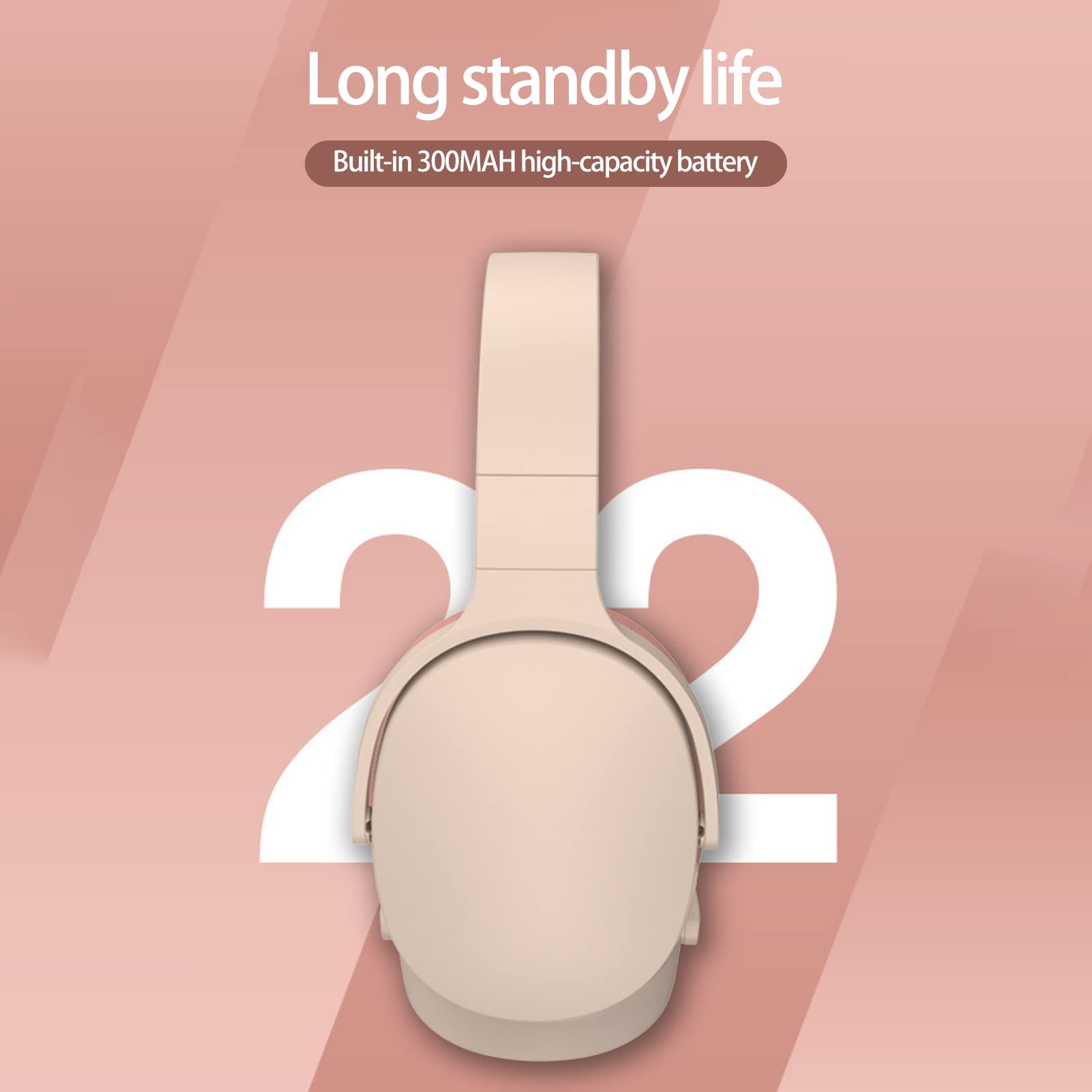 Foto 5 pulgar | Auriculares Inalámbricos Bluetooth 5.1 Con Reducción De Ruido Beige - Venta Internacional.