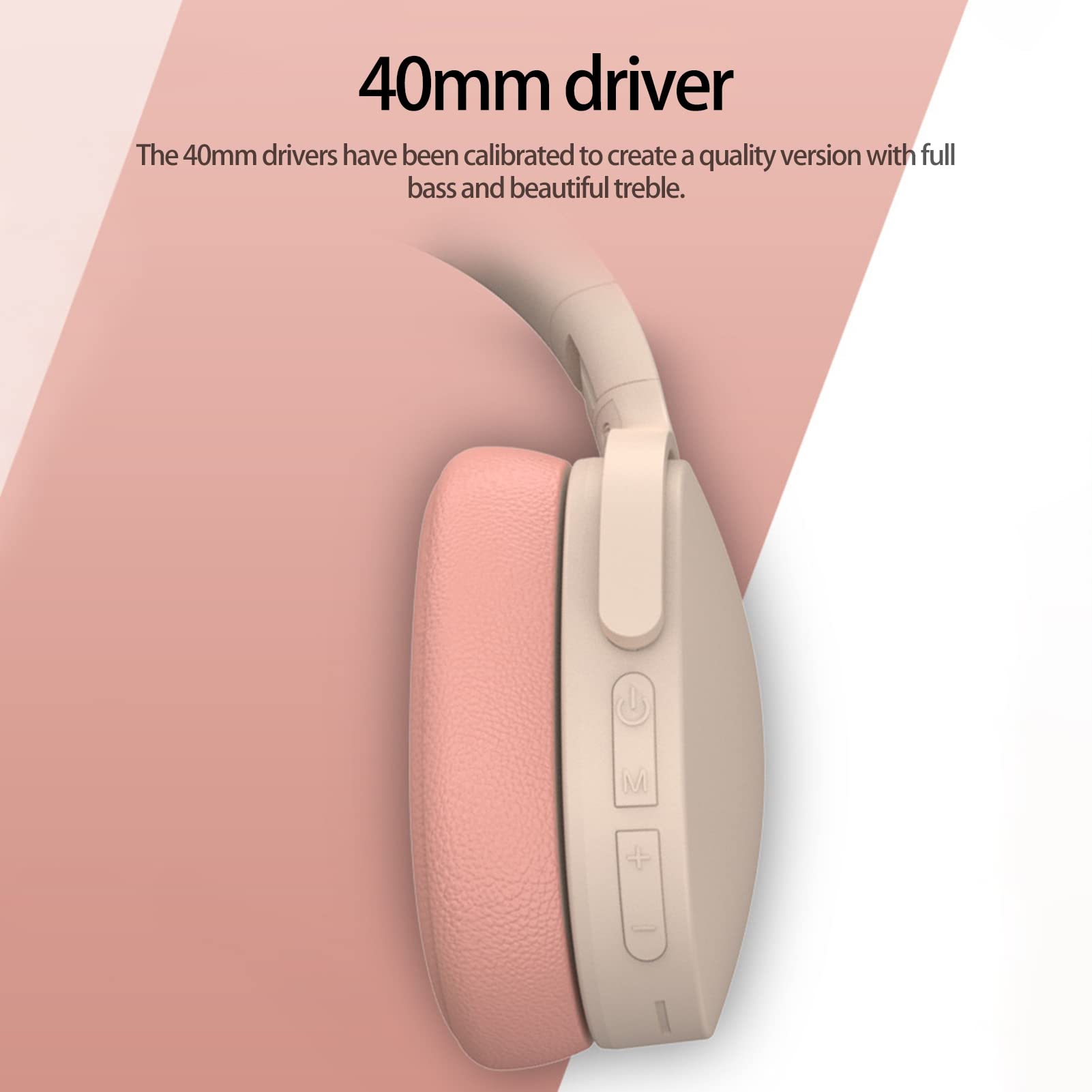 Foto 8 pulgar | Auriculares Inalámbricos Bluetooth 5.1 Con Reducción De Ruido Beige - Venta Internacional.