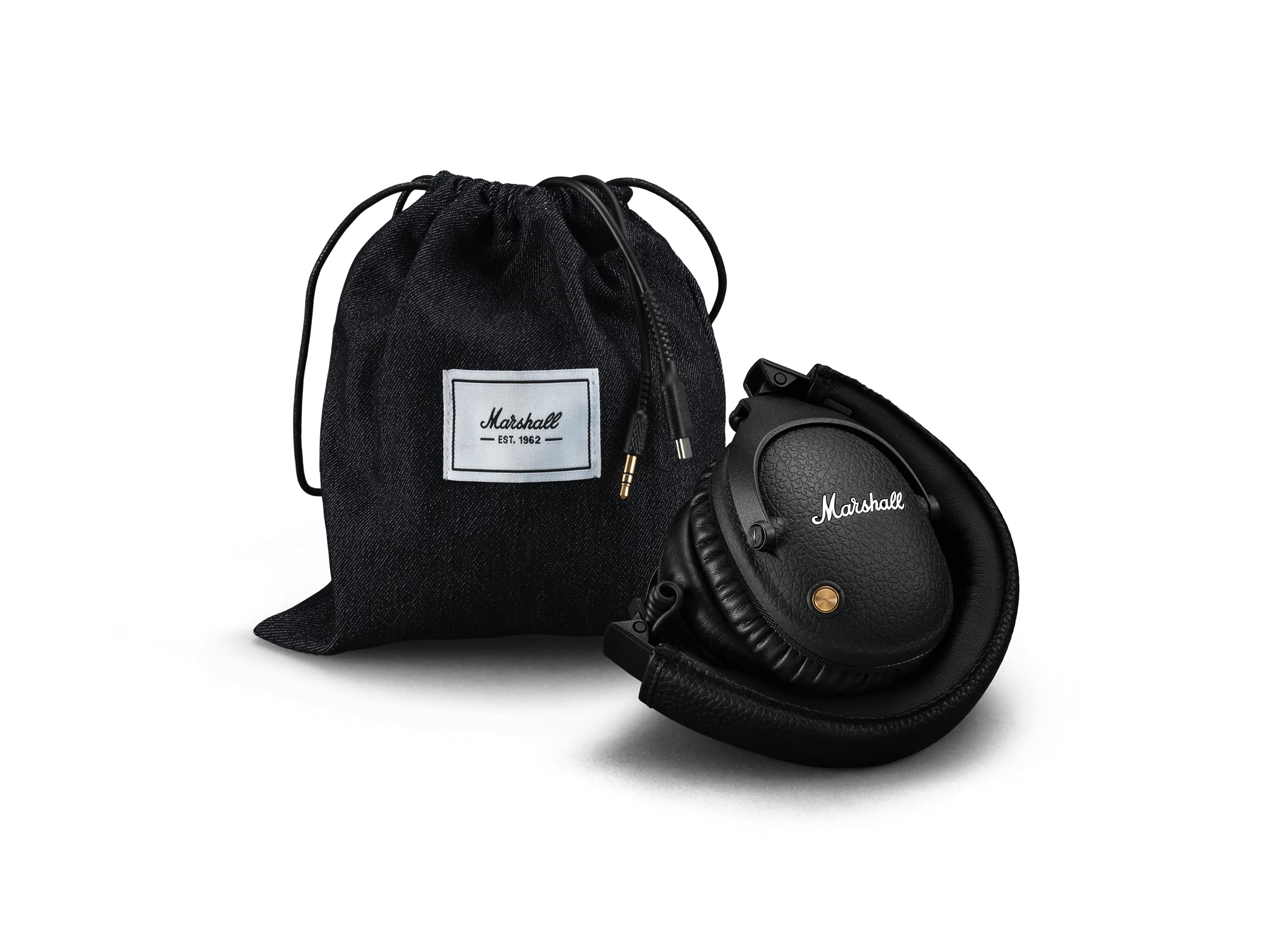 Foto 2 | Audífonos Inalámbricos Marshall Negros con Bluetooth-Venta Internacional