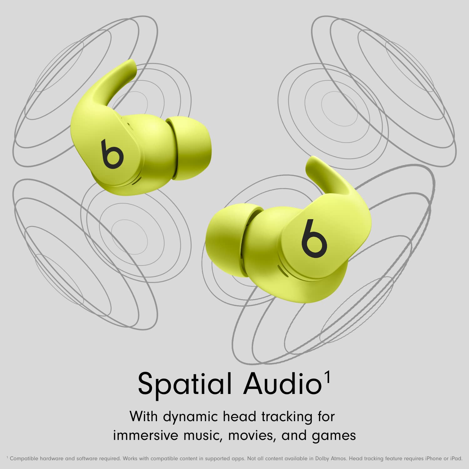 Foto 4 pulgar | Auriculares Inalámbricos con Cancelación de Ruido Beats Fit Pro Volt Amarillo - Venta Internacional